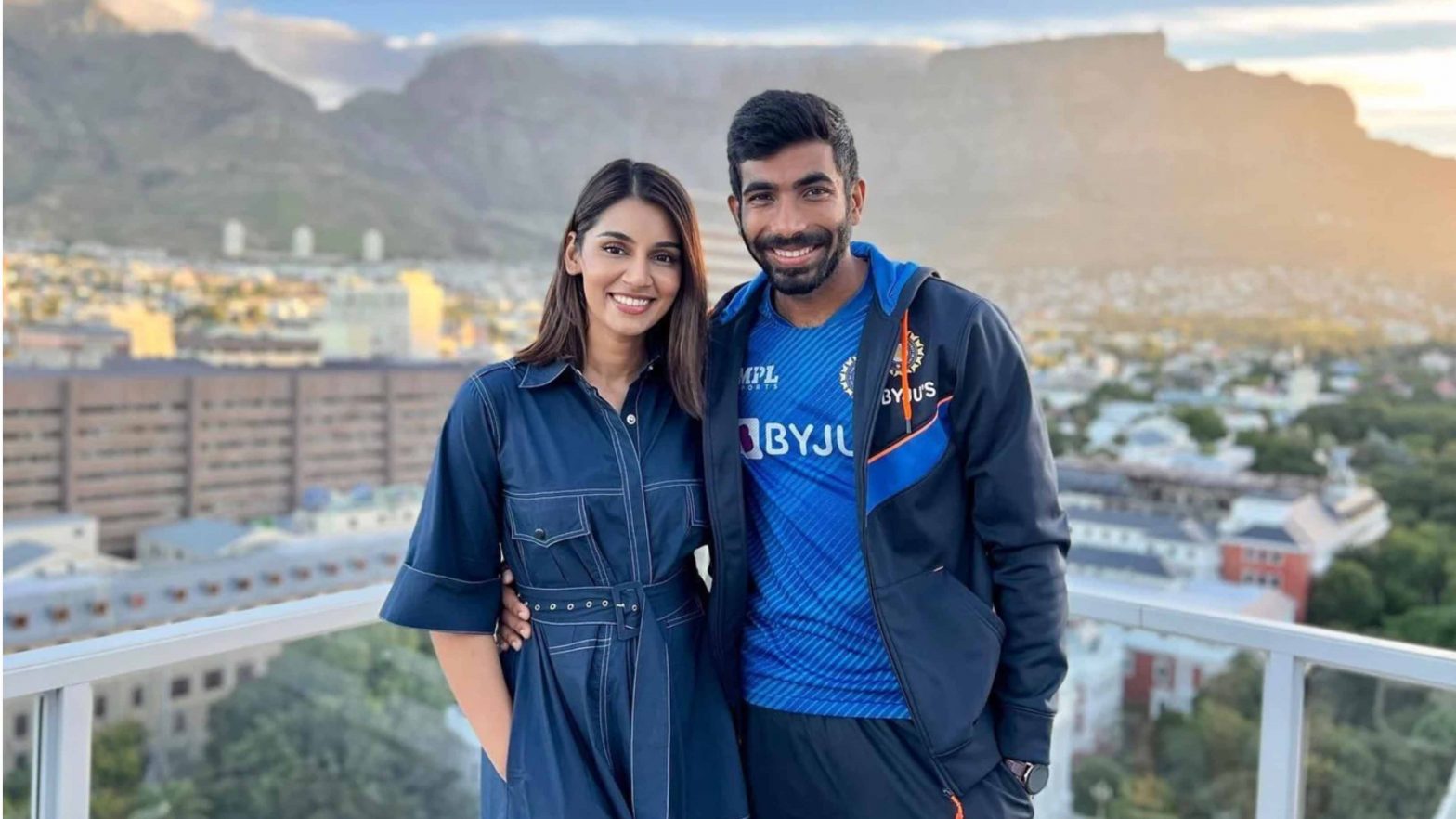 asprit Bumrah is Missing His Wife Sanjana Ganesan